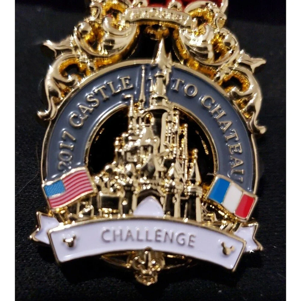 Disney Pin DISNEYLAND PARIS CASTLE‎ CHALLENGE LE ARTIST PROOF AP 00098